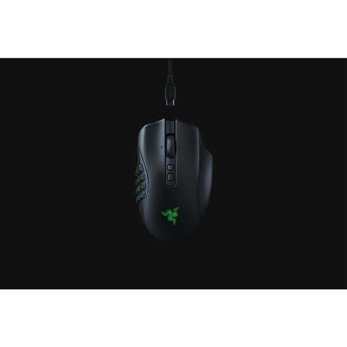 Razer Naga V2 Pro mouse Gaming Right-hand RF Wireless + Bluetooth + USB Type-C Optical 30000 DPI