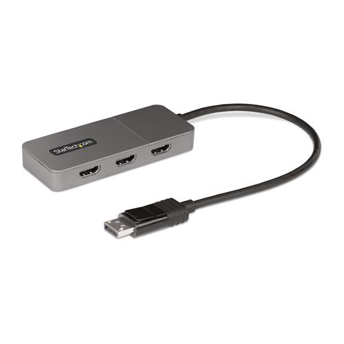 Photos - Cable (video, audio, USB) Startech.com 3-Port MST Hub - DisplayPort to 3x HDMI Triple 4K 60Hz Monito 