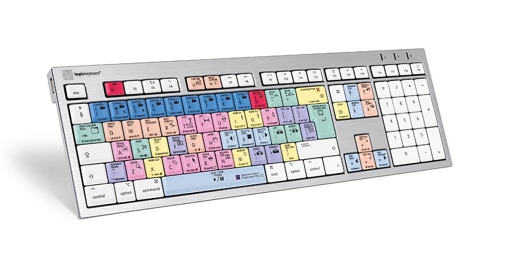 Logickeyboard LKB-PPROCC-CWMU-UK Keyboard Office Usb Qwerty English White-image