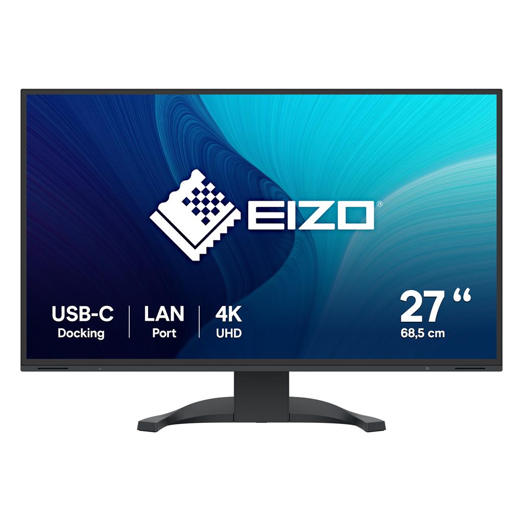 Eizo Flexscan EV2740X-BK Computer Monitor 68.6 Cm (27") 3840 X 2160 Pixels 4K Ultra Hd Lcd Black-image