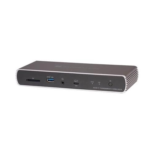 Sonnet Echo 11 Thunderbolt 4 HDMI Dock Docking Black Silver
