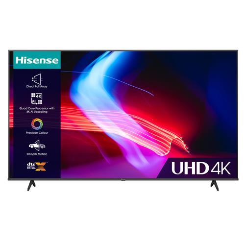 Hisense 58A6KTUK TV 147.3 cm (58&quot;) 4K Ultra HD Smart TV Wi-Fi Black