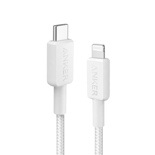 Photos - Cable (video, audio, USB) ANKER 322 1.8 m White A81B6G21 