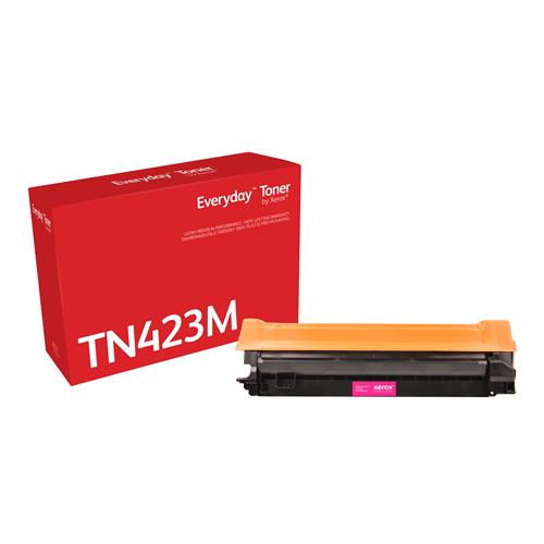 Everyday  Magenta Toner by compatible with Brother TN-423M High cap