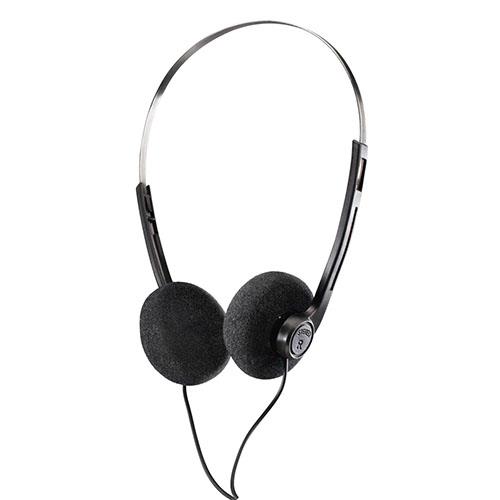Photos - Other Sound & Hi-Fi Hama Slight Headphones Wired Head-band Music Black 184142 