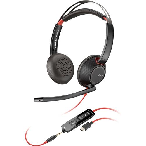Photos - Headphones Poly Blackwire C5220 USB-C Headset +Inline Cable  805H3A6 (Bulk)