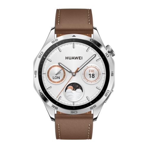 Huawei WATCH 4 3.63 cm (1.43") AMOLED 46 mm Digital 466 x 466 pixels Touchscreen Stainless steel GPS (satellite)