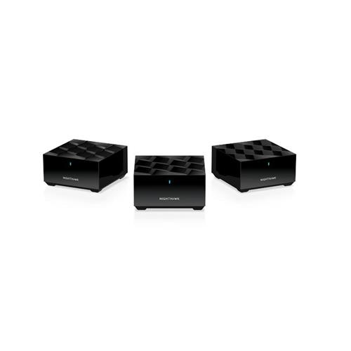 NETGEAR Nighthawk Black Internal Mesh system 300 m Dual-band (2.4 GHz / 5 GHz) Wi-Fi 6 (802.11ax)