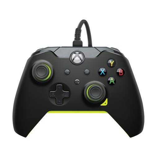 PDP Wired Controller: Electric Black - Xbox Series X|S Xbox One Xbo
