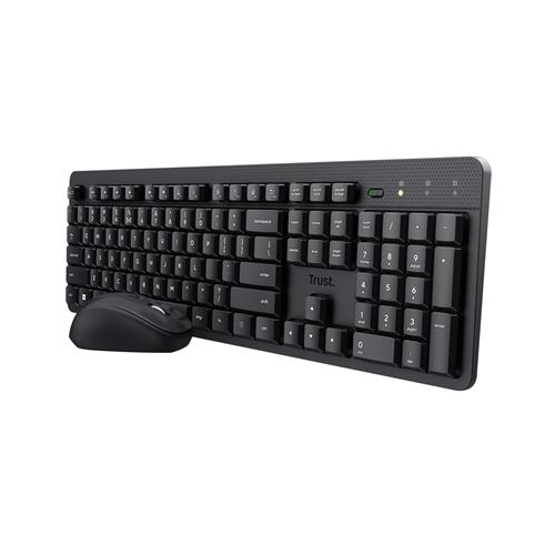 Photos - Keyboard Trust Ody II  Mouse included RF Wireless QWERTY UK English Black 2 