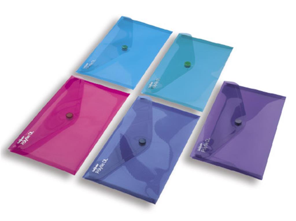 Snopake Polyfile Electra - DL Electra asst (std.envelope size)