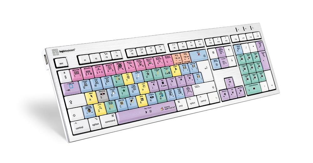 Logickeyboard LKB-FCPX10-CWMU-UK Keyboard Office Usb Qwerty Uk English Multicolour
