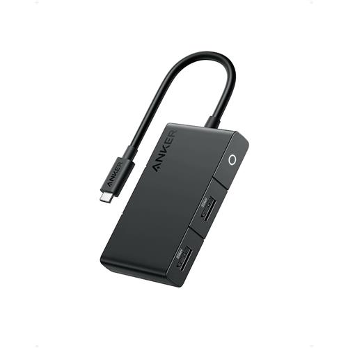 Anker 332. Connectivity technology: Wired Host interface: USB 3.2 Gen 1 (3.1 Gen 1) Type-C USB Power Delivery up to: 100 W. Product colour: Black Data transfer rate: 5 Gbit/s HD type: 4K Ultra HD. Power source type: USB. Weight: 78 g