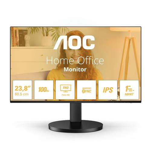 Photos - Monitor AOC 24B3HA2 computer  60.5 cm  1920 x 1080 pixels Full (23.8")