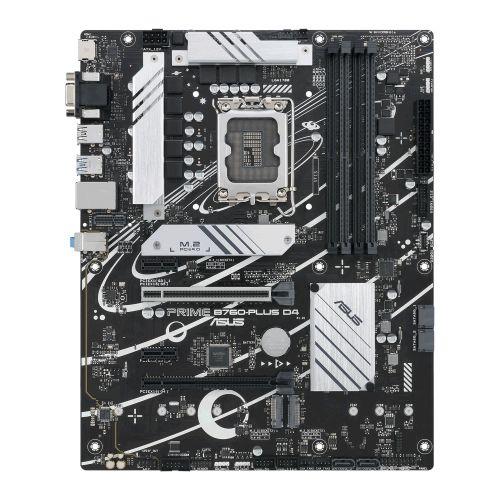 ASUS PRIME B760-PLUS D4 Intel LGA 1700 Intel Celeron Intel Pentium Gold Intel Core i3 Intel Core i5 Intel Core... LGA 1700 DDR4-SDRAM 128 GB