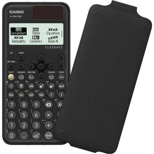 Casio FX-991CW. Form factor: Pocket Type: Scientific. Digits: 12 dig