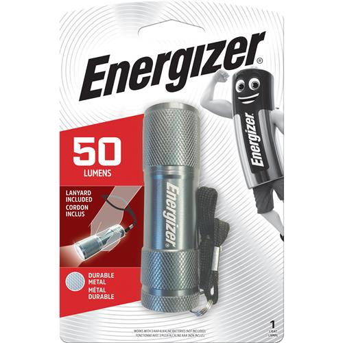 Energizer Metal 3AAA Metallic Hand flashlight LED