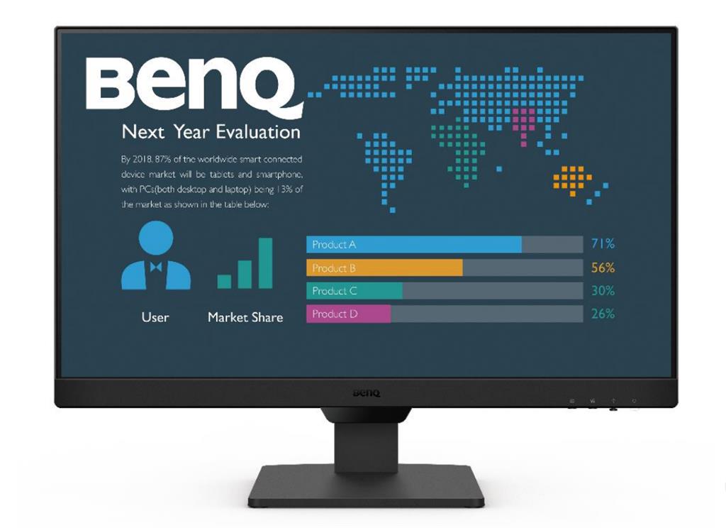 Benq BL2490 Computer Monitor 60.5 Cm (23.8") 1920 X 1080 Pixels F-image