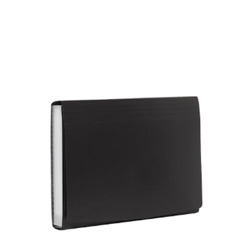 Pentel Document File Expanding Organiser box file Black