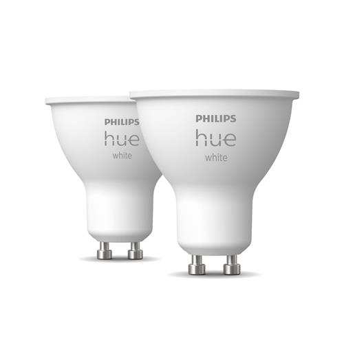 Philips Hue White GU10  smart spotlight  (2-pack) Smart bulb Blue