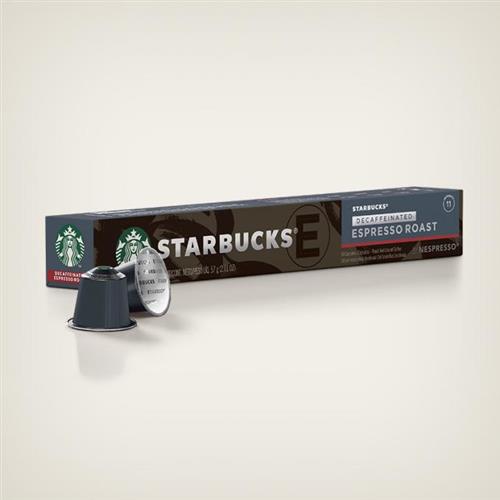 Starbucks Decaffeinated Espresso. Product type: Coffee capsule Types