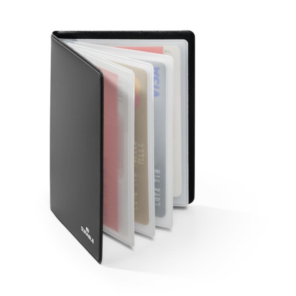 Durable RFID Secure Wallet - Charcoal - Pack of 1 - Holds up to 8 Credit, Debit and ID Cards - Protects at 13.65MHz-image