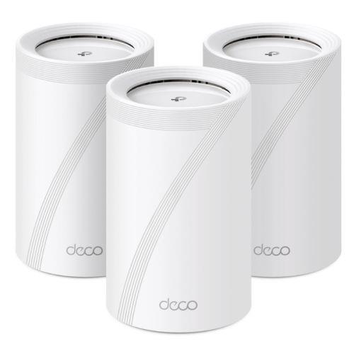 TP-Link BE9300 Whole Home Mesh Wi-Fi 7 System(Tri-Band) White Internal Mesh system Tri-band (2.4 GHz / 5 GHz / 6 GHz) Wi-Fi 7 (802.11be) 9214 Mbit/s
