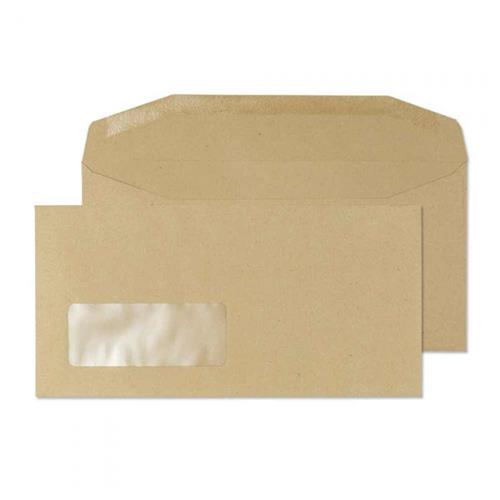 Blake Purely Everyday Manilla Window Gummed Mailer DL 110X220mm 80gsm (Pack 1000)