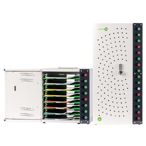 LocknCharge LNC10535 portable device management cart/cabinet Portable device management cabinet Black Grey