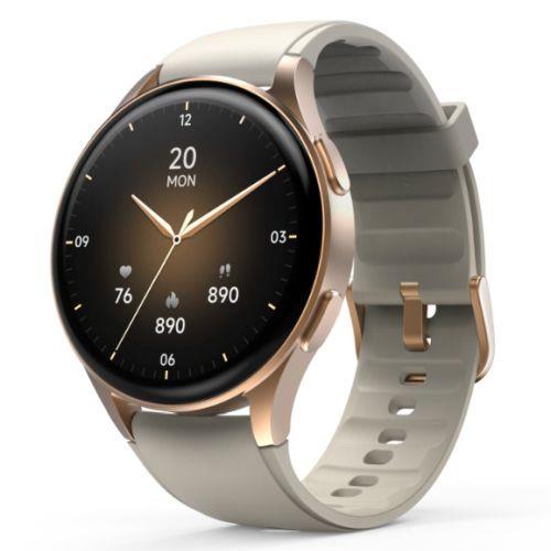 Hama Smartwatch 8900 3.3 cm (1.3") AMOLED 42 mm Digital 466 x 466 pixels Touchscreen Gold GPS (satellite)