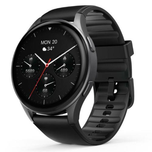 Hama Smartwatch 8900 3.63 cm (1.43") AMOLED 45 mm Digital 466 x 466 pixels Touchscreen Black GPS (satellite)