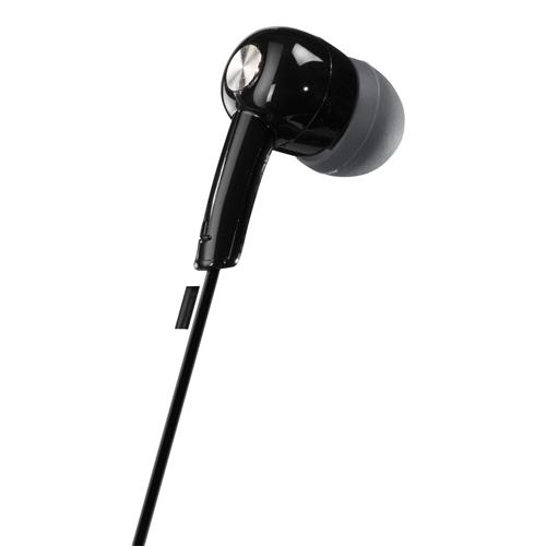 Hama Gloss Headphones Wired In-ear Music Black Grey