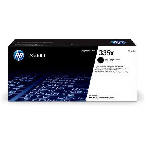 HP 335X High Yield Black Original LaserJet Toner Cartridge. Black toner page yield: 13700 pages Printing colours: Black Quantity per pack: 1 pc(s)