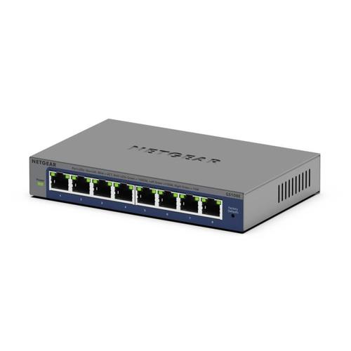 NETGEAR GS108Ev4 Unmanaged L2/L3 Gigabit Ethernet (10/100/1000) Grey