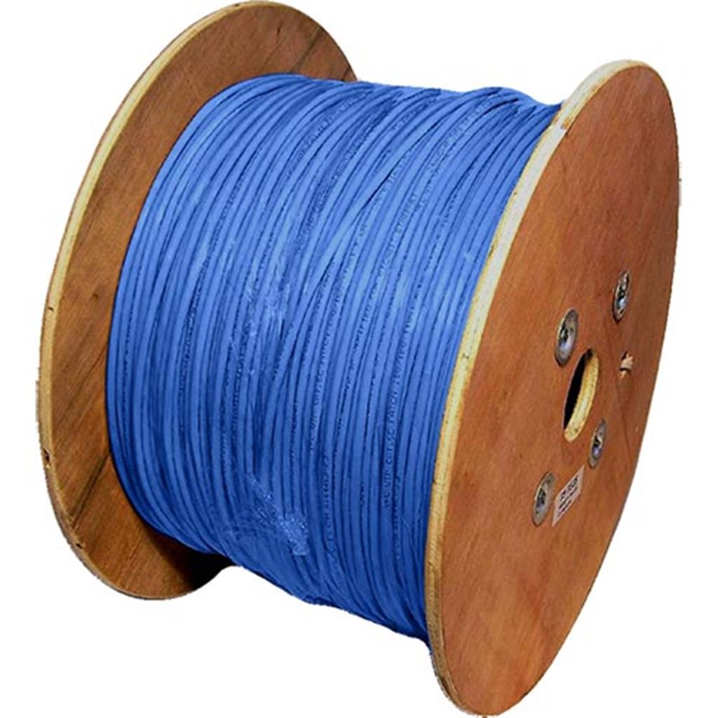 Cablenet Cat6A Blue S/Ftp Lsoh 26AWG Stranded Patch Cable 500M Reel