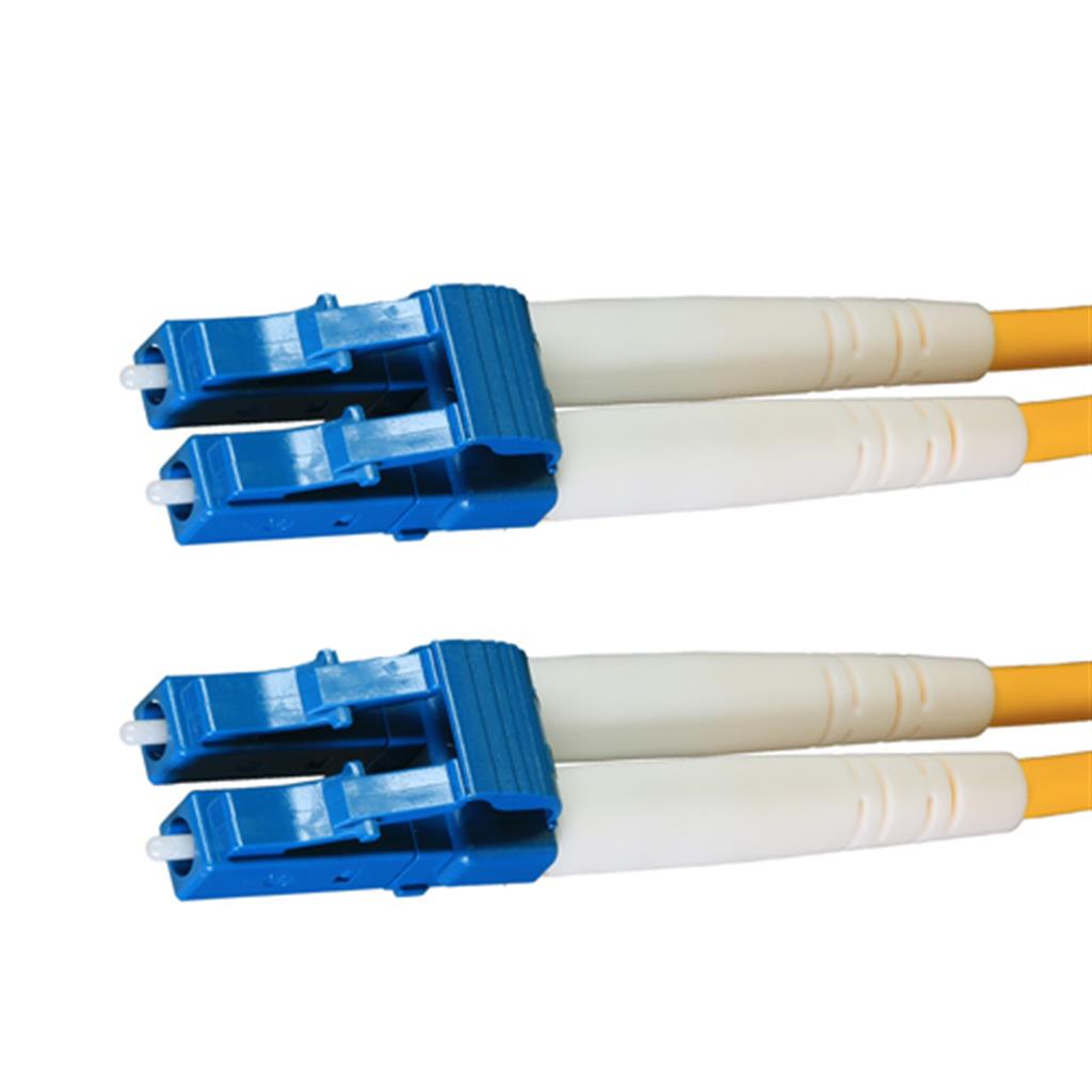 Cablenet 5M OS2 9/125 LC-LC Duplex Yellow Lsoh Fibre Patch Lead