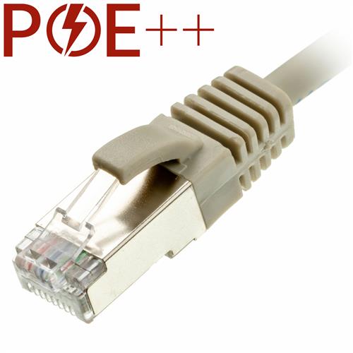 Photos - Cable (video, audio, USB) Cablenet 0.3m Cat6a RJ45 Grey U/FTP LSOH 30AWG Slim Snagless Booted Patch