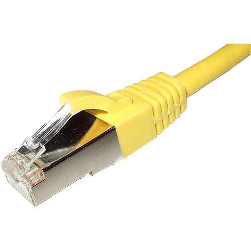 Photos - Cable (video, audio, USB) Cablenet 2m Cat5e RJ45 Yellow U/UTP PVC 24AWG Flush Booted X over Patch Lead 69-5020