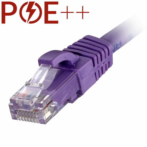 Photos - Cable (video, audio, USB) Cablenet 3m Cat6 RJ45 Violet U/UTP LSOH 24AWG Snagless Booted Patch Lead L