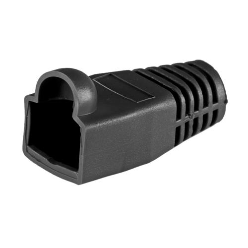 Photos - Cable (video, audio, USB) Cablenet RJ45 Cat6a Boot Black 6.5mm 22-2086