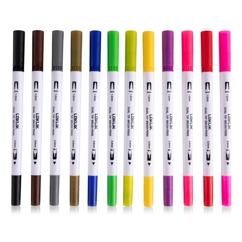 Photos - Other Sound & Hi-Fi LOKLiK SG-KZJPJ-0001-US-L-B2B marker 1 pc(s) Brush tip Assorted colours