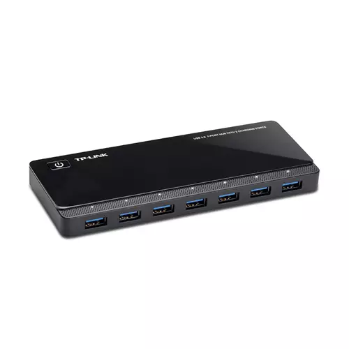 Image of TP-Link TP-Link UH720 interface hub USB 3.2 Gen 1 (3.1 Gen 1) Micro-B 5000 Mbit/s Black UH720