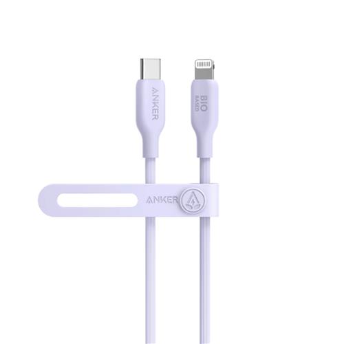 Anker A80B1HV1 lightning cable 0.9 m Violet