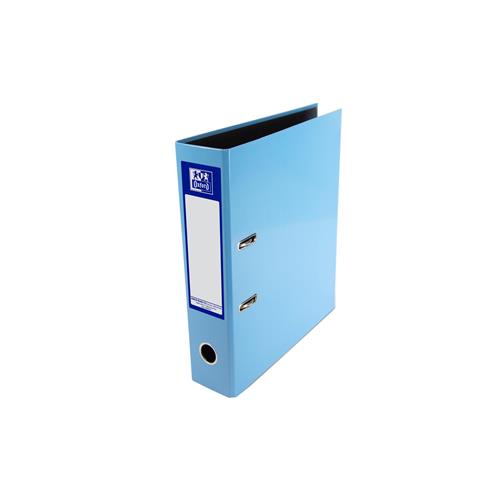 Oxford Premium A4 Lever Arch File, Light Blue Single Folder, Heavy Duty-image