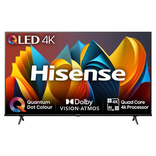 Hisense 55E7NQTUK TV 139.7 cm (55") 4K Ultra HD Smart TV Wi-Fi Black 330 cd/m