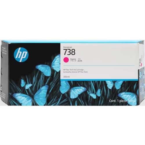 Photos - Ink & Toner Cartridge HP 738 300-ml Magenta DesignJet ink cartridge 1 pc(s) Original High (XL) Yield 676M7A 