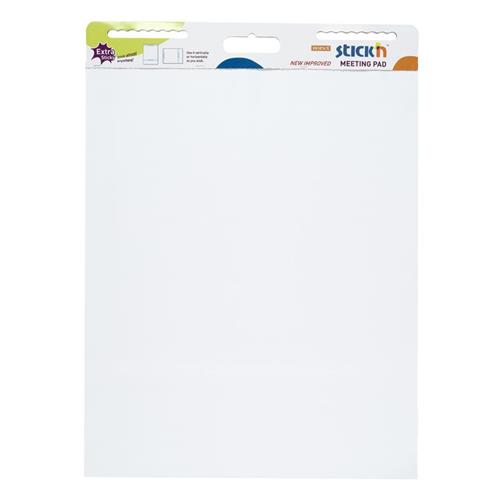 Valuex Flipchart Meeting Pad Extra Sticky 762 X 635Mm 30 Sheets Per Pad (Pack 2) - 21509-2