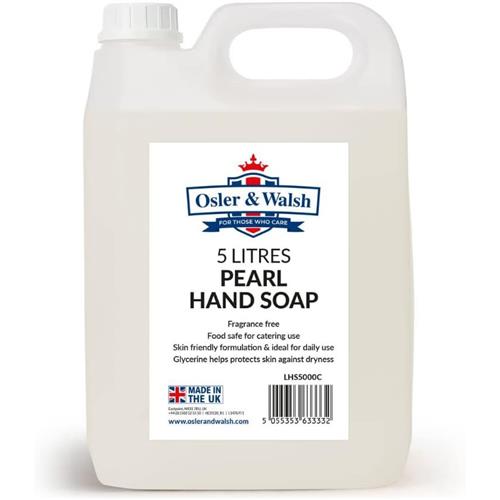 Valuex Liquid Hand Soap 5 Litre Pearl - Lhs5000cm