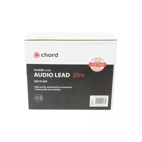 Chord Electronics 190.242UK audio cable 20 m Speakon Black
