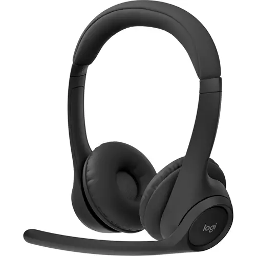 Logitech 981-001407 headphones/headset Wireless Head-band Office/Call center Bluetooth Black